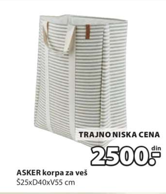 ASKER korpa za veš