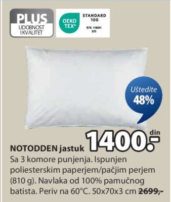 NOTODDEN JASTUK