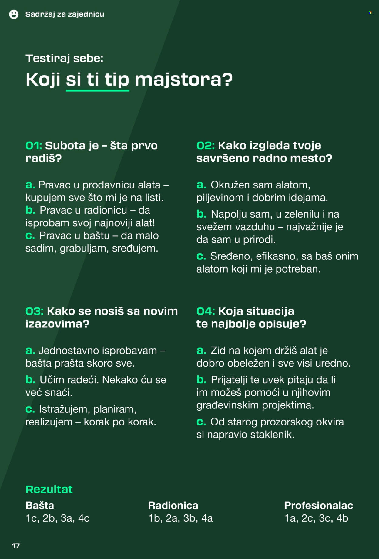 Lidl katalog. Stranica 17