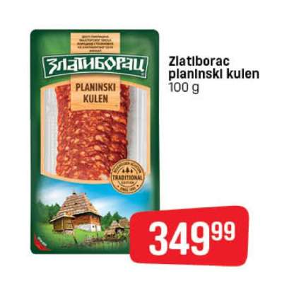 Zlatiborac planinski kulen