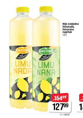 Nije svejedno limunada, limunana napitak