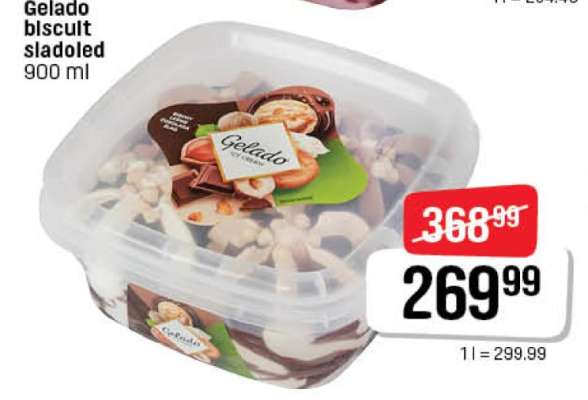 Gelado biscuIt sladoled