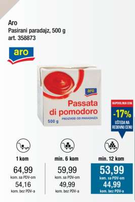 Aro Pasirani paradjz, 500 g