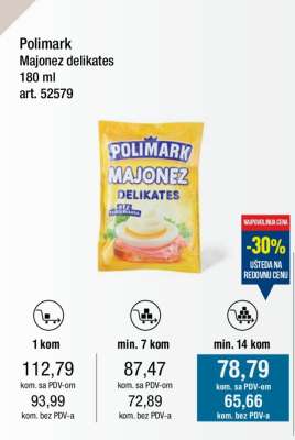 Polimark Majonez delikates