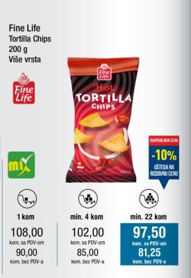 Fine Life Tortilla Chips