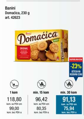 Banini Domaćica, 230 g