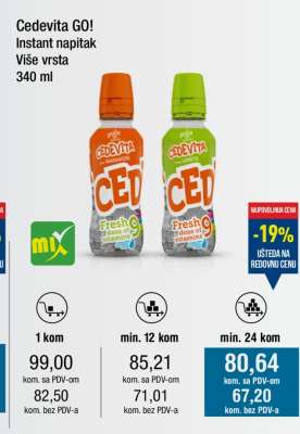 Cedevita GO! Instant napitak