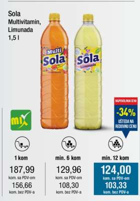 Sola Multivitamin, Limunada