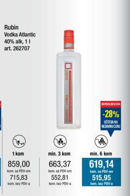 Rubin Vodka Atlantic