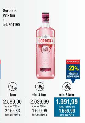Gordons Pink Gin