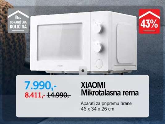 XIAOMI Mikrotalasna rerna