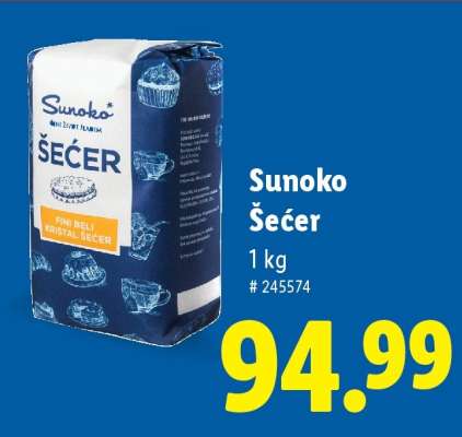 Sunoko šećer