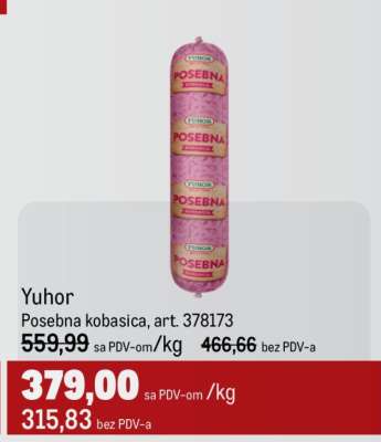 Yuhor Posebna kobasica