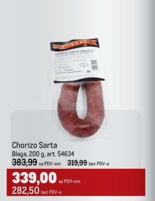 Chorizo Sarta