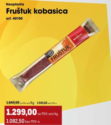 Neoplanta Fruštuk kobasica