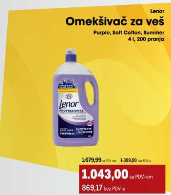 Lenor Omekšivač za veš