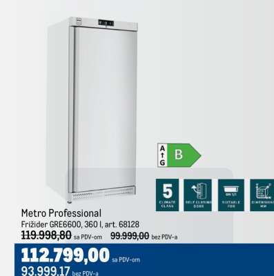 Metro Professional Frižider GRE6600