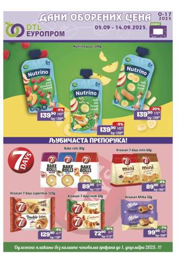 Europrom katalog - 05.09.2025 - 14.09.2025.
