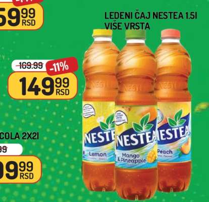 Ledeni čaj Nestea 1.5l više vrsta