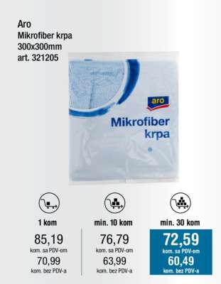 Aro Mikrofiber krpa