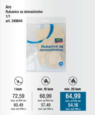 Aro Rukavice za domaćinstvo