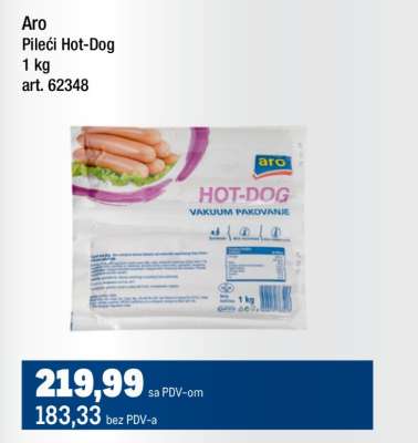 Aro Pileći Hot-Dog