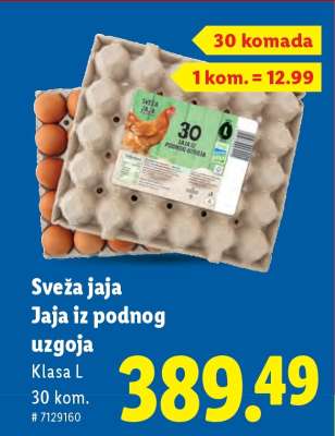 SVEŽA JAJA