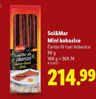 Sol&Mar Mini kobasice