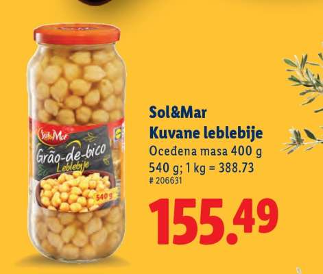 Sol&Mar Kuvane leblebije