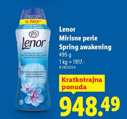 Lenor Mirisne perle Spring awakening