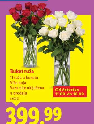 Buket ruža