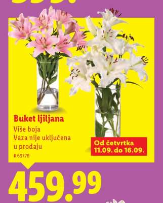 Buket ljiljana