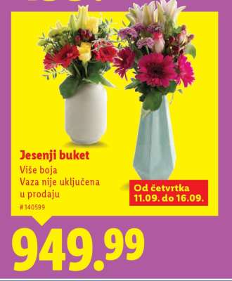 Jesenji buket