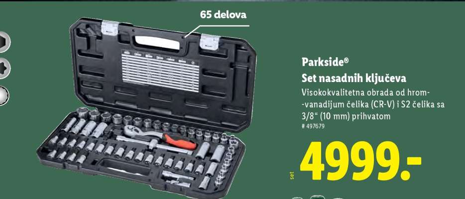 Set nasadnih ključeva