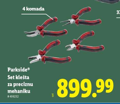 Parkside Set klešta za preciznu mehaniku