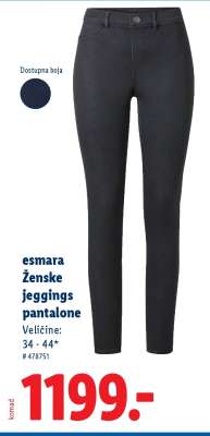 Esmara Ženske jeggings pantalone