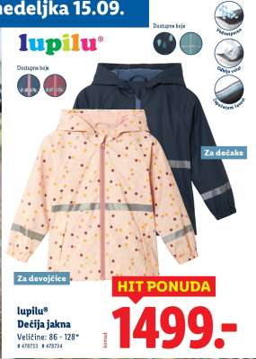 Lupilu® Dečija jakna