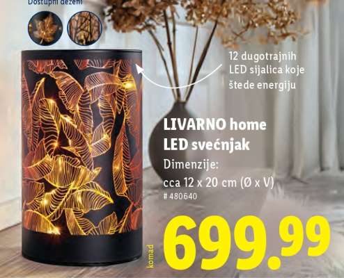 Livarno Home LED svećnjak