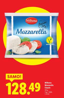 Milbona Mozzarella Classic