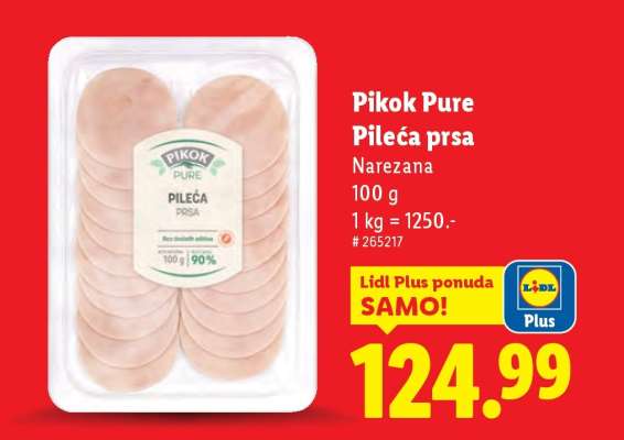 Pikok Pure Pileća prsa