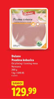 Dulano Posebna kobasica