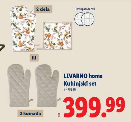 LIVARNO home Kuhinjski set