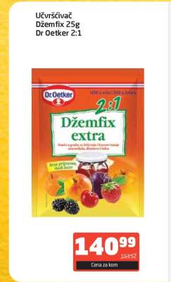 Učvršćivač Džemfix 25g Dr Oetker 2:1