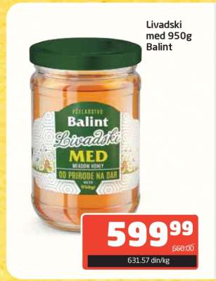 Livadksi med 950g Balint