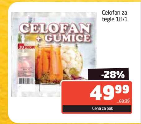 Celofan za tegle 18/1
