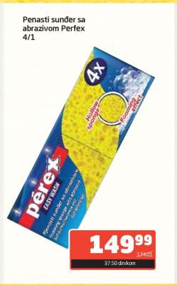 Penasti sunđer sa abrazivom Perfex 4/1