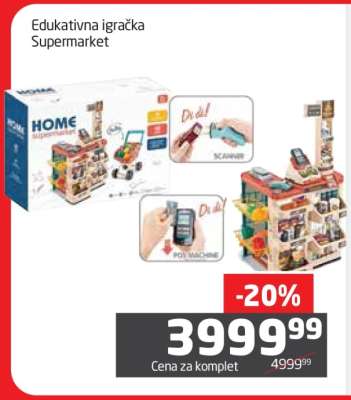 Edukativna igračka Supermarket