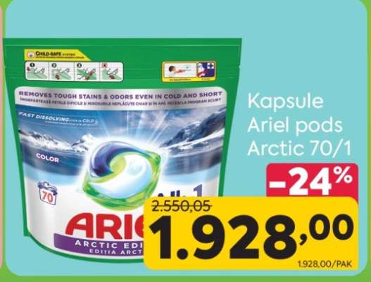 Kapsule Ariel pods Arctic 70/1