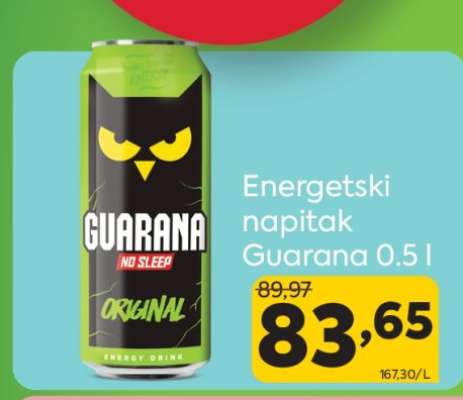 Energetski napitak Guarana 0.5 l