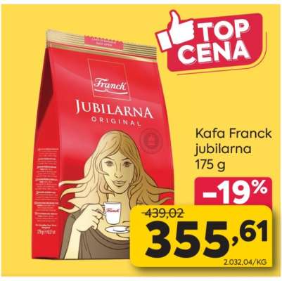 Kafa Franck jubilarnа 175 g